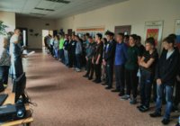 Торжественная линейка в Замятино Торжественная линейка в Замятино