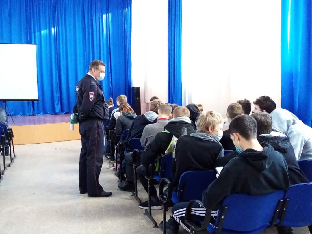 Профилактическая беседа о ПДД