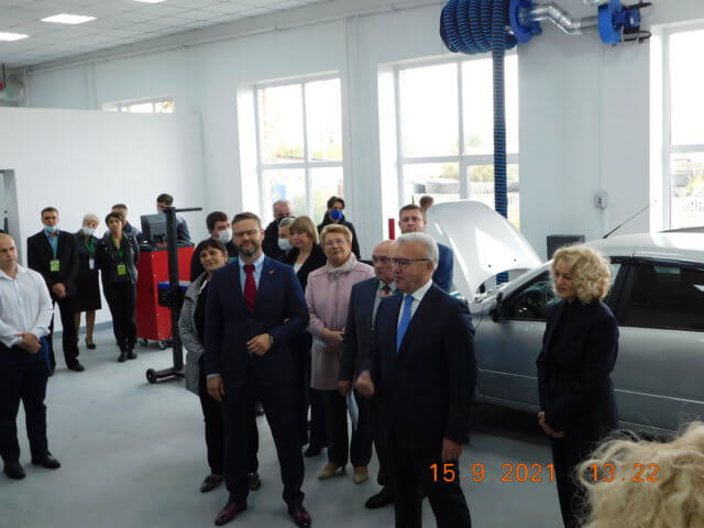 Торжественное открытие мастерских