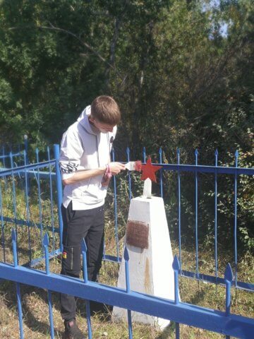 Субботник на мемориале Блокадников