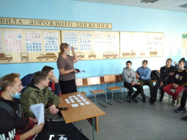 «Посвящение в студенты» в структурном подразделении Замятино