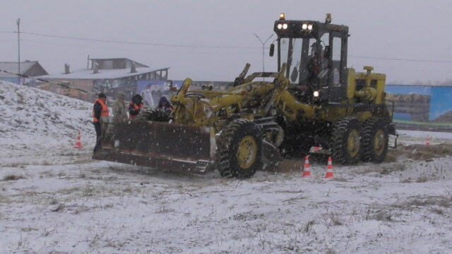 Управление автогрейдером 2021