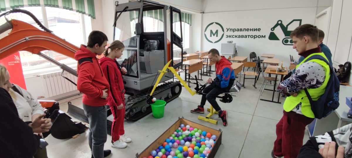 Управление экскаватором