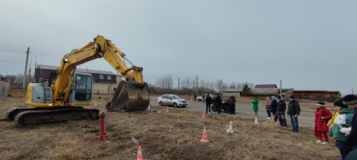 Управление экскаватором