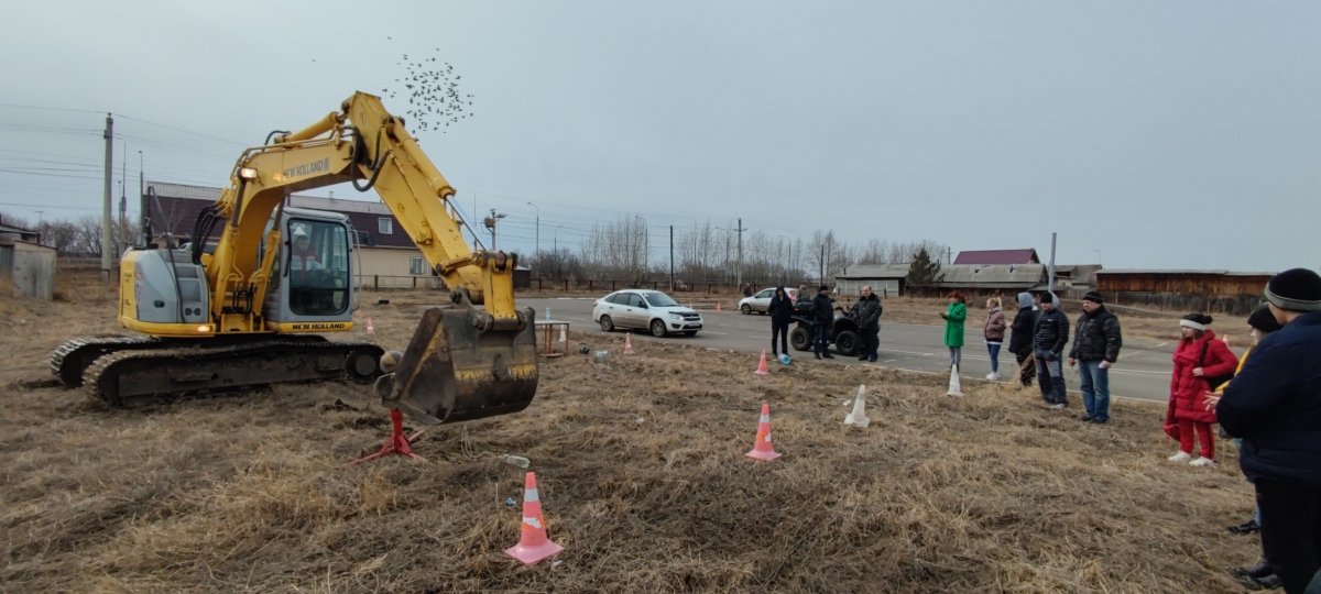 Управление экскаватором