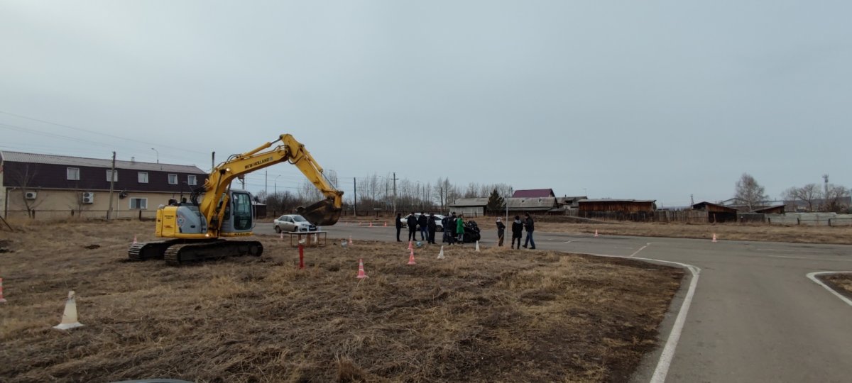 Управление экскаватором