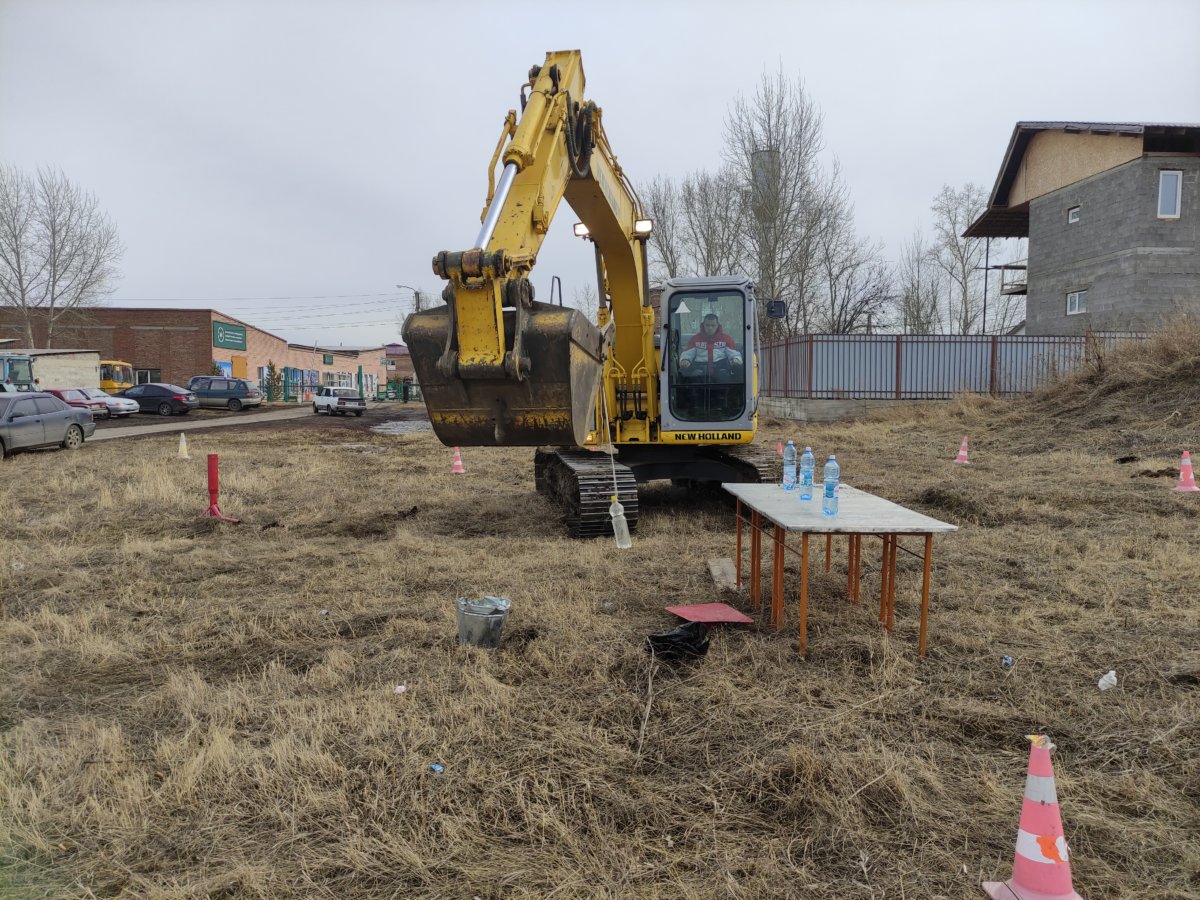 Управление экскаватором