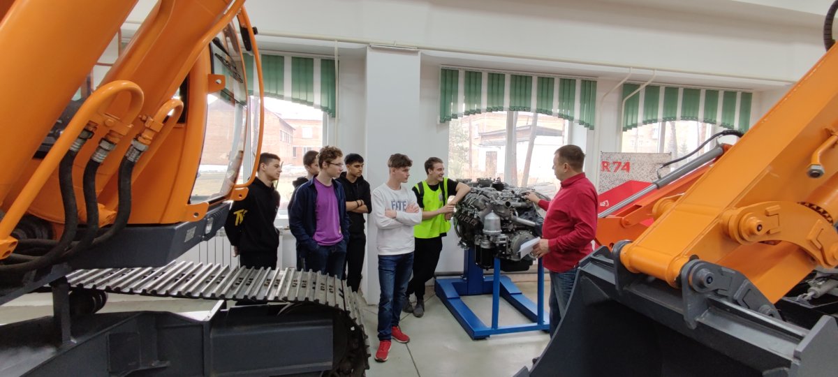 Управление экскаватором