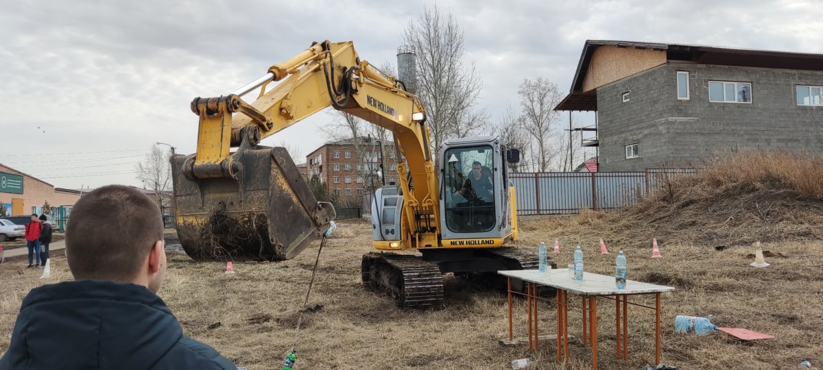 Управление экскаватором