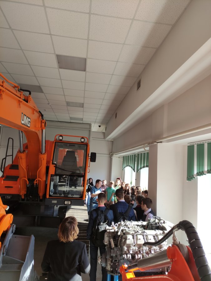 Управление экскаватором