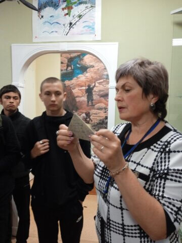 Урок истории в музее