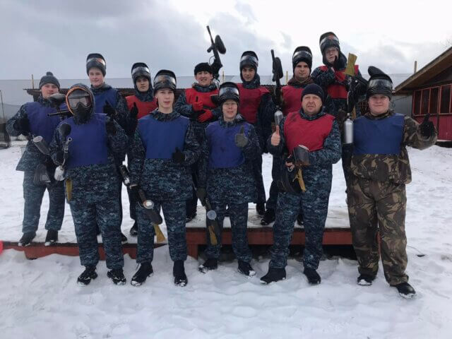 Поездка в пейнтбол