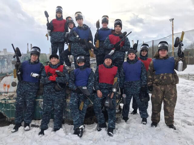 Поездка в пейнтбол