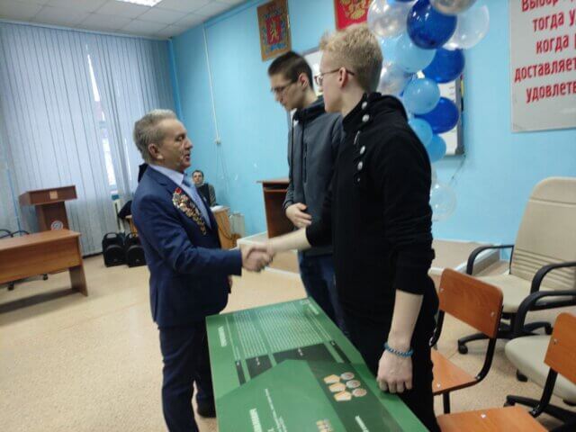 Открытие парты им. А.П. Никитина