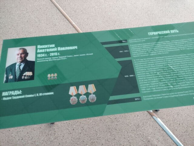 Открытие парты им. А.П. Никитина