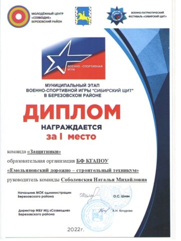 Соболевская Наталья Михайловна