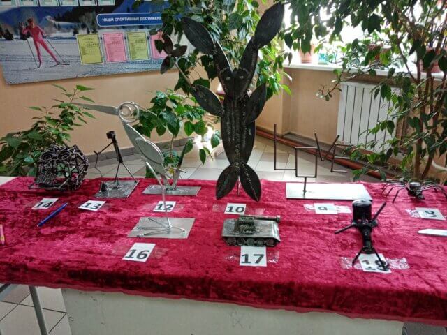 Выставка работ программы дополнительного образования «Художественная сварка»