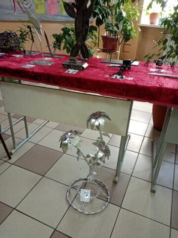 Выставка работ программы дополнительного образования «Художественная сварка»